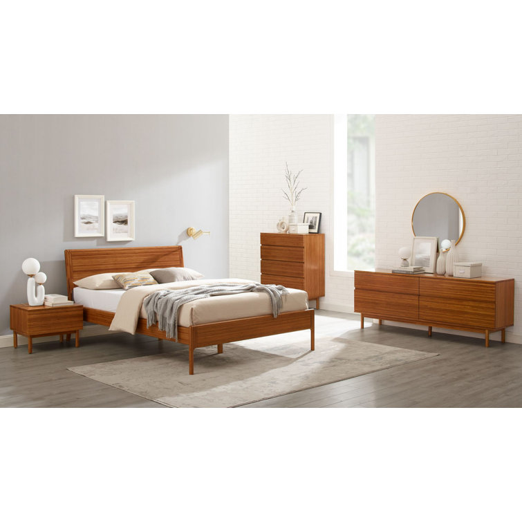 AllModern Benicio Queen Solid Wood Platform Configurable Bedroom Set